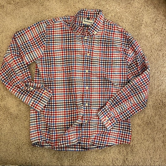 Barbour Other - BARBOUR GINGHAM TAILORED SHIRT